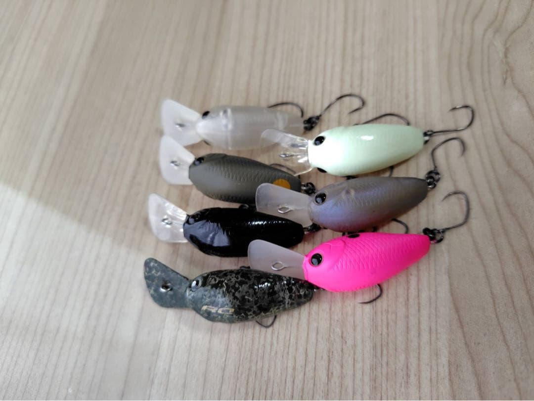 エリアトラウト用クランク11個セット