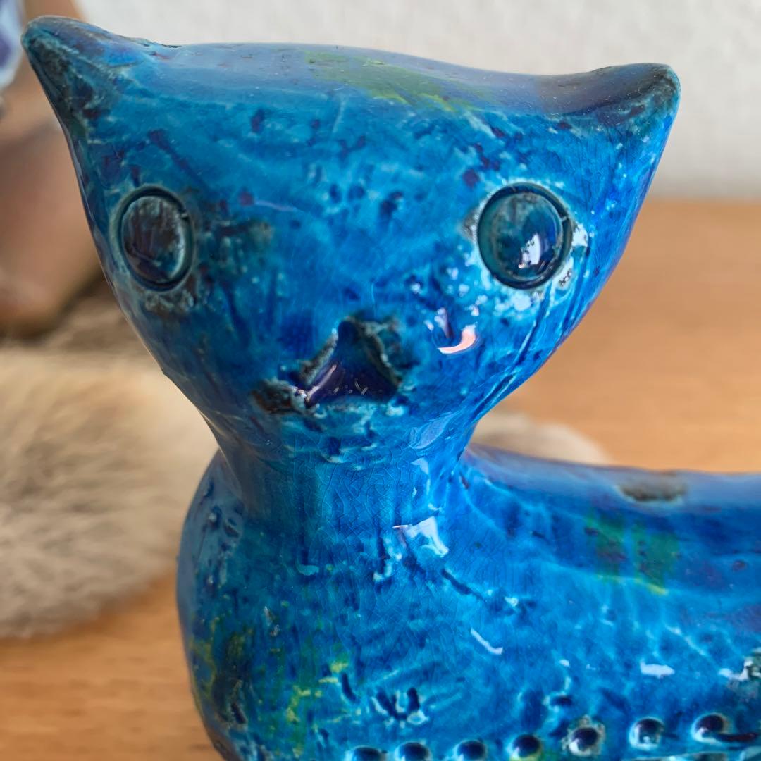 BITOSSI ビトッシ　リミニブルー　ねこ