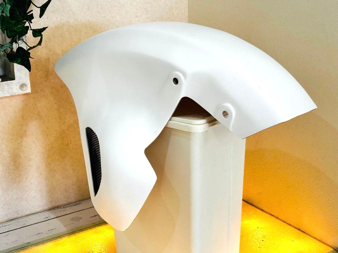 zrx400 ZRX-Ⅱ エアロシャーク113白サフ