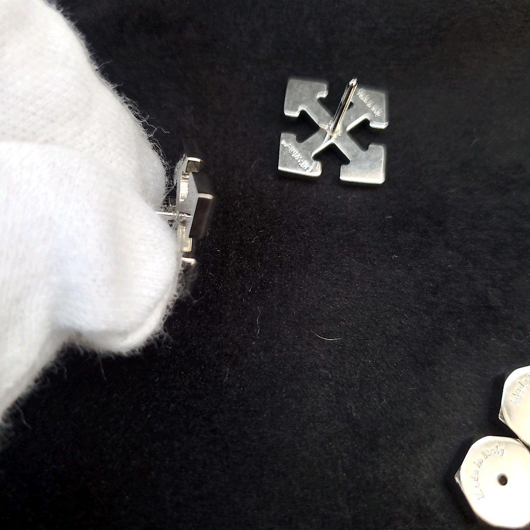 Off-White オフホワイト ピアス アローピアス 両耳 ユニセックス