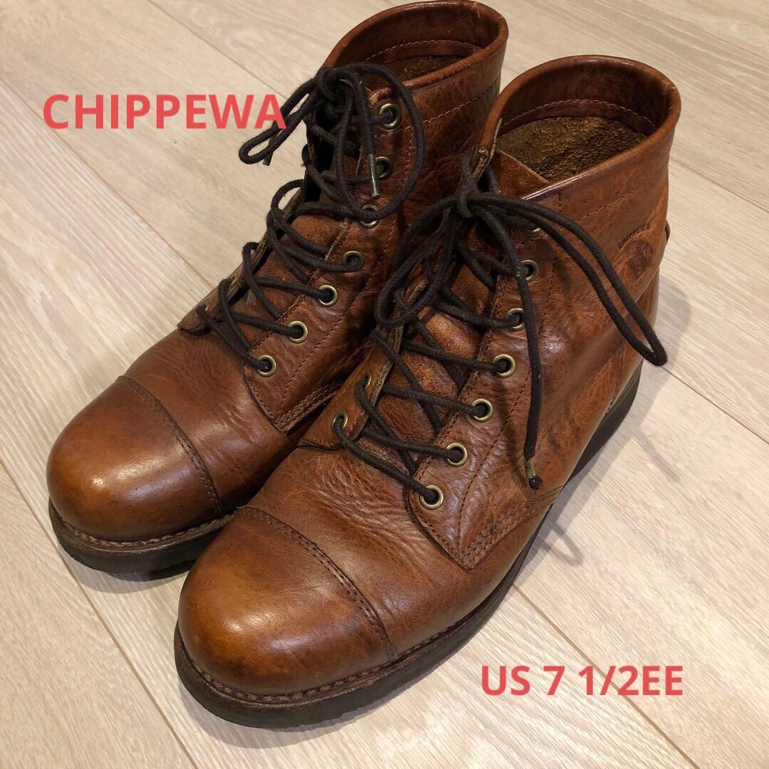 チペワ　CHIPPEWA ワークブーツ　US7 1/2 EE