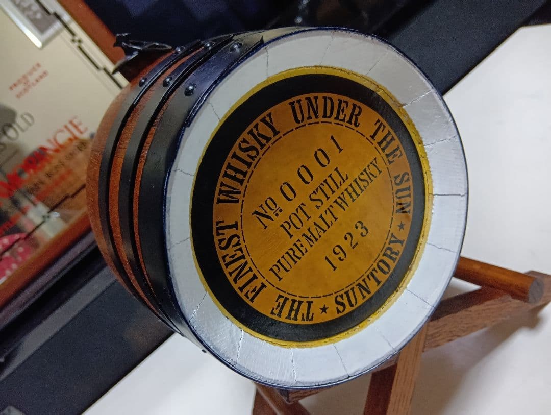 売約済　1970's　非売品　サントリー　山﨑蒸留所　初号樽型　店頭備品