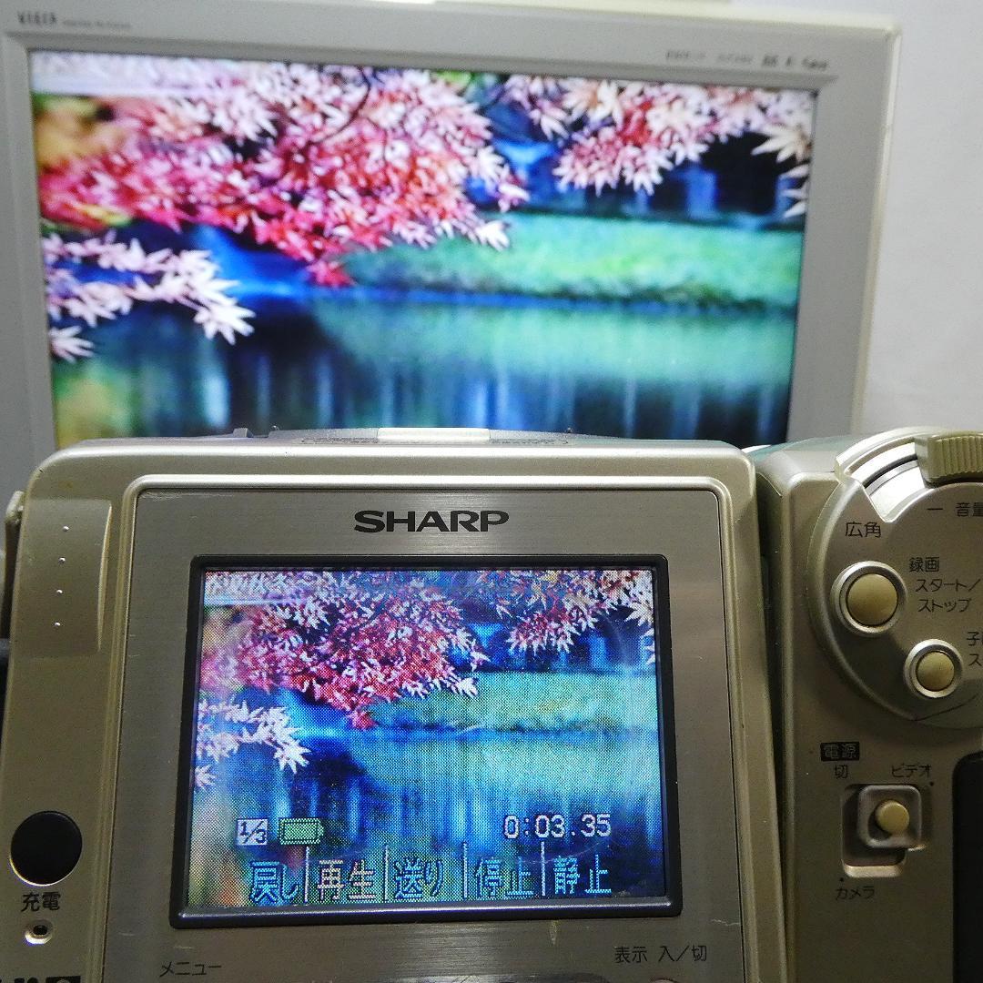 動作良好　Video.Hi8シャープVL-EH500 8ミリビデオカメラDVD化