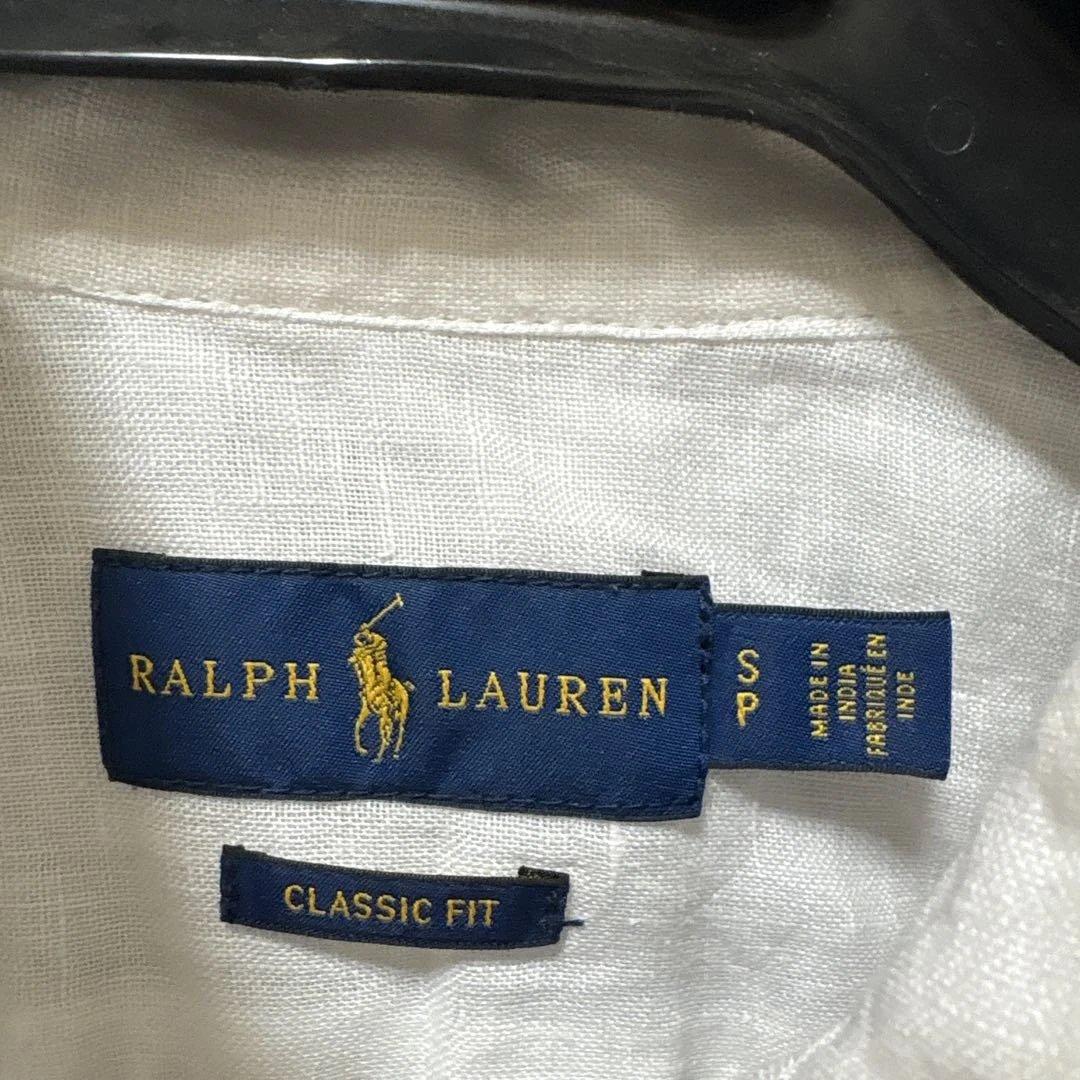 ラルフローレン　リネンシャツ