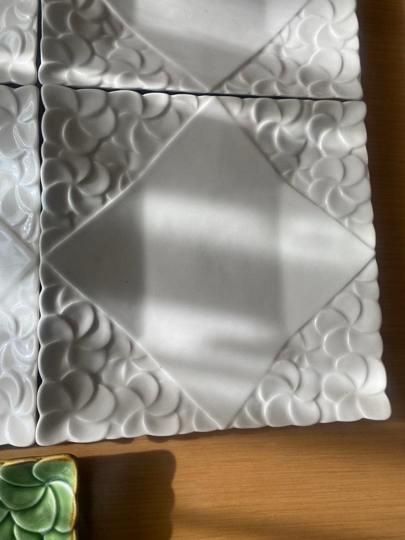 ジェンガラ　お皿　バリ島　７枚セット