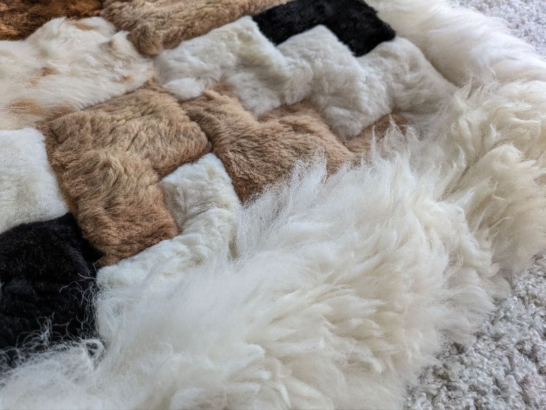 ★もじゃ様用★　ペルー　アルパカ　絨毯　ラグ　敷物　秋冬