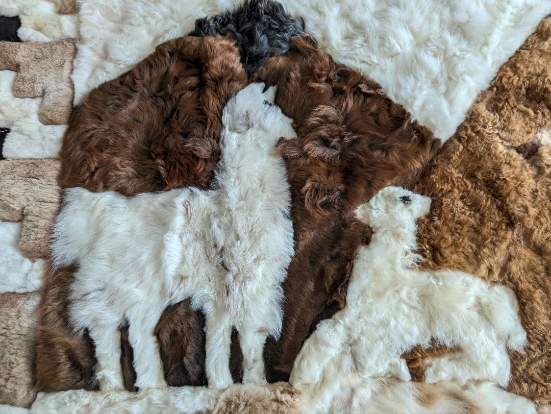 ★もじゃ様用★　ペルー　アルパカ　絨毯　ラグ　敷物　秋冬