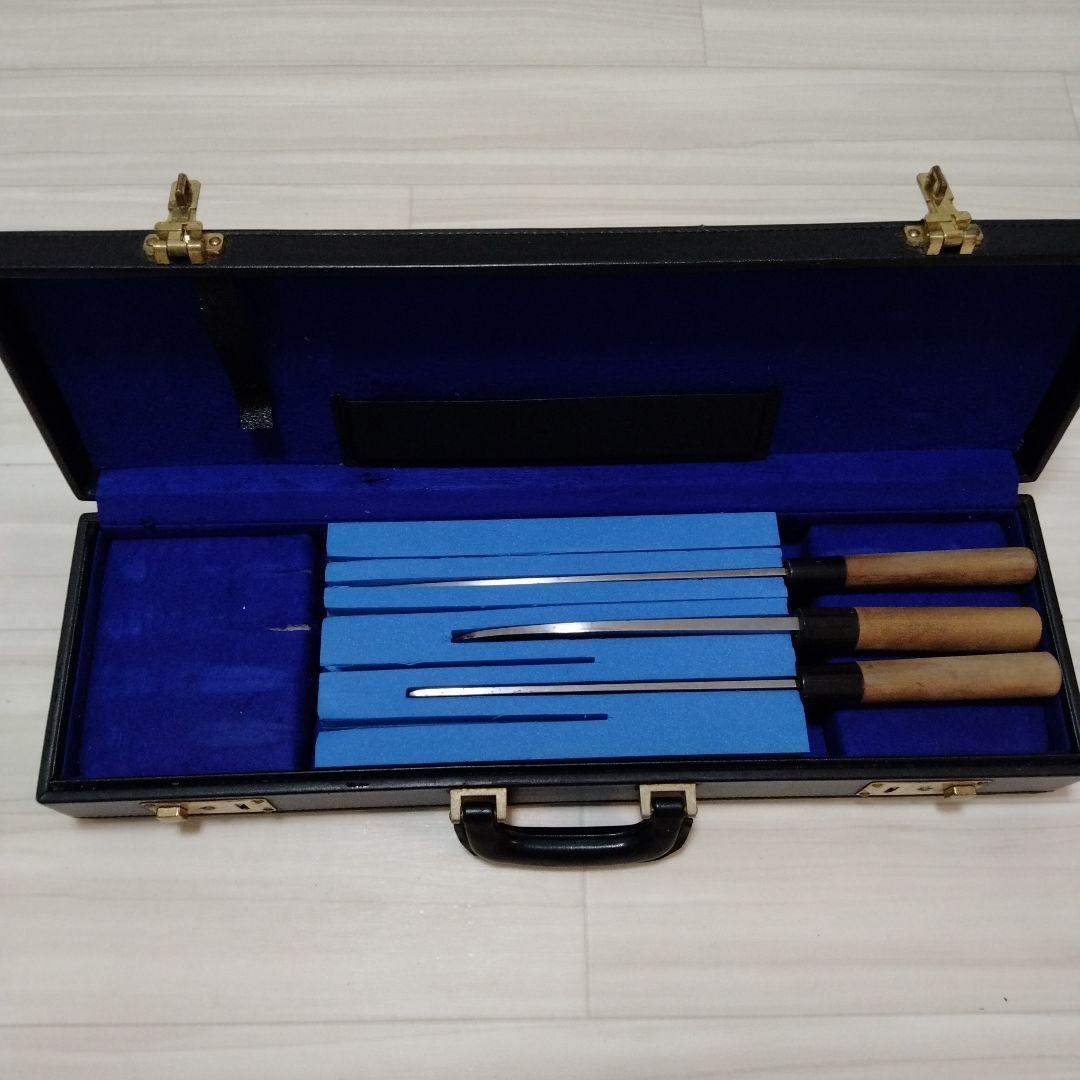 ミソノ　和包丁　3本セット＋包丁ケース