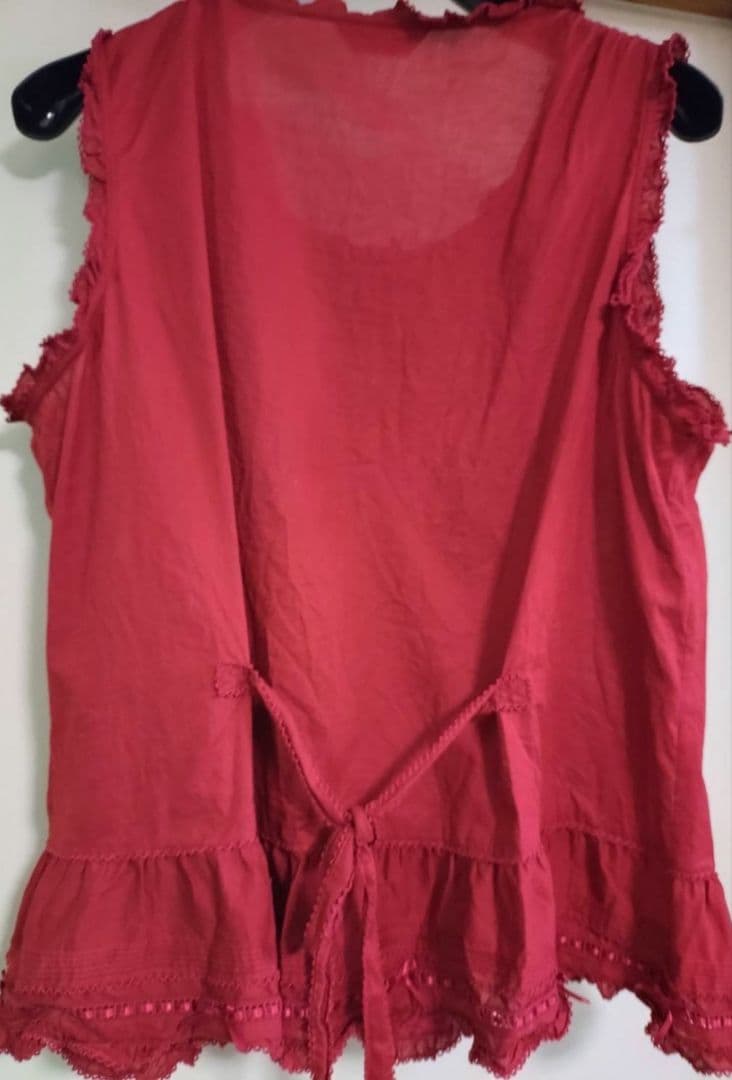 ピンクハウス　キャミソール　赤