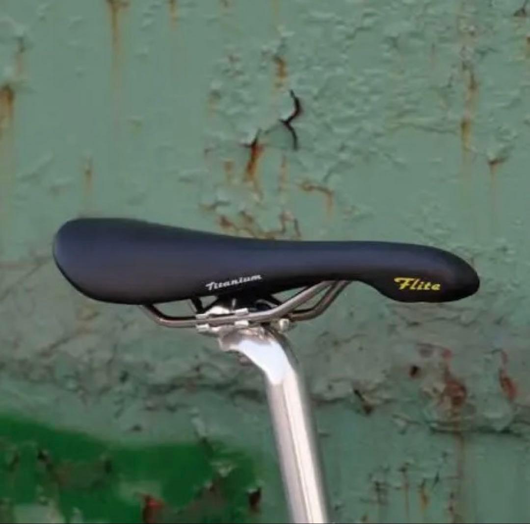 美品　セライタリア　フライト　selle italia flite サドル