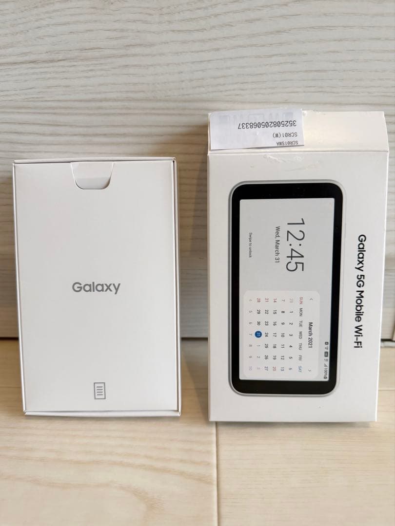 Galaxy 5G Mobile Wi-Fi SCR01 ／ポケットWi-Fi