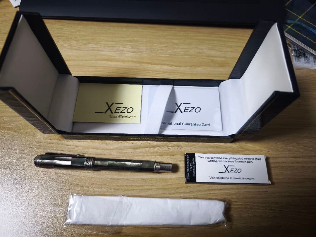 Xezo 万年筆　Maestro BLK Mop FBP-2　中字（M）
