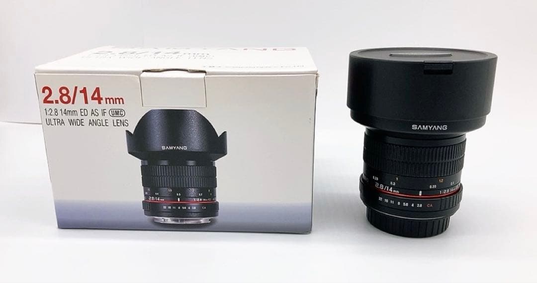 SAMYANG F2.8/14mm Canonマウント