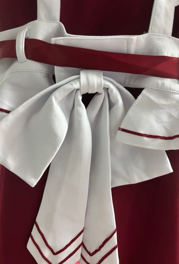 malymoom マリームーン アクセントラインハーネスジャージメイド　レッド