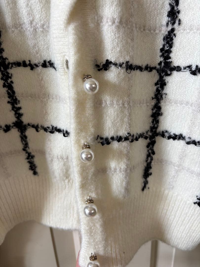 トップス Herlipto Bouncy check knit pullover