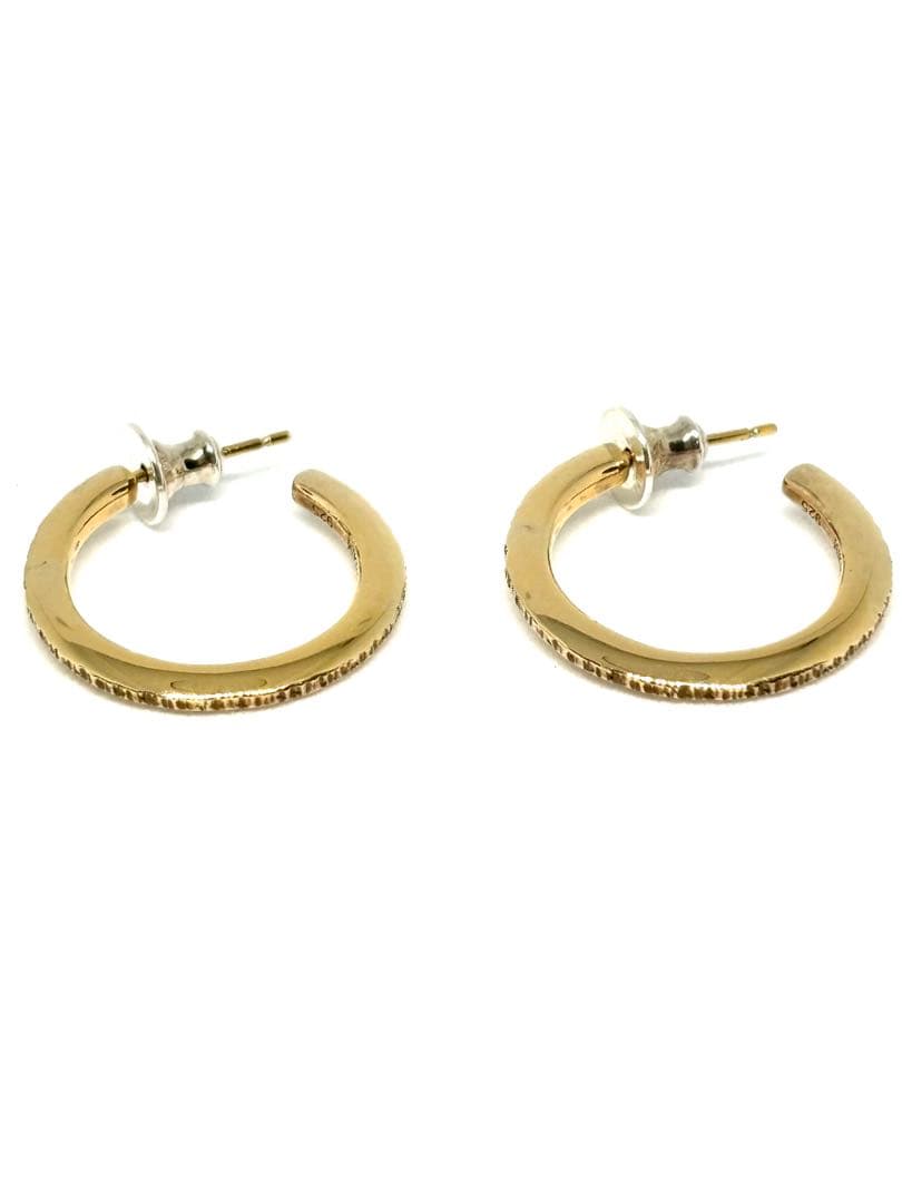 超美品 箱付 タグ付 HARIM ハリム レインピアス K18コーティング