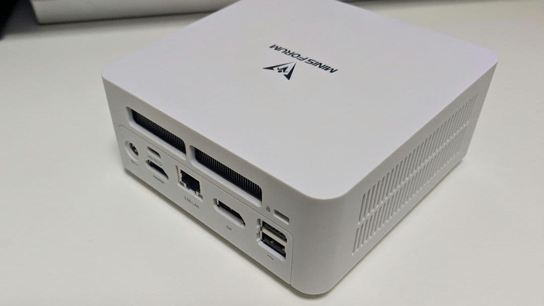 ミニPC MINISFORUM UN1265W-32/512-W11Pro(12650H)