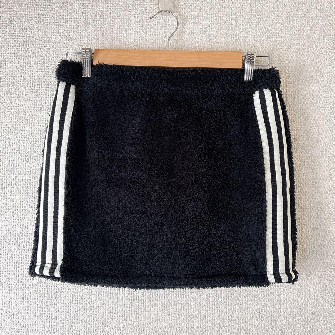 【美品】adidas ボアフリース セットアップ 上下 2点セット ゴルフ 黒