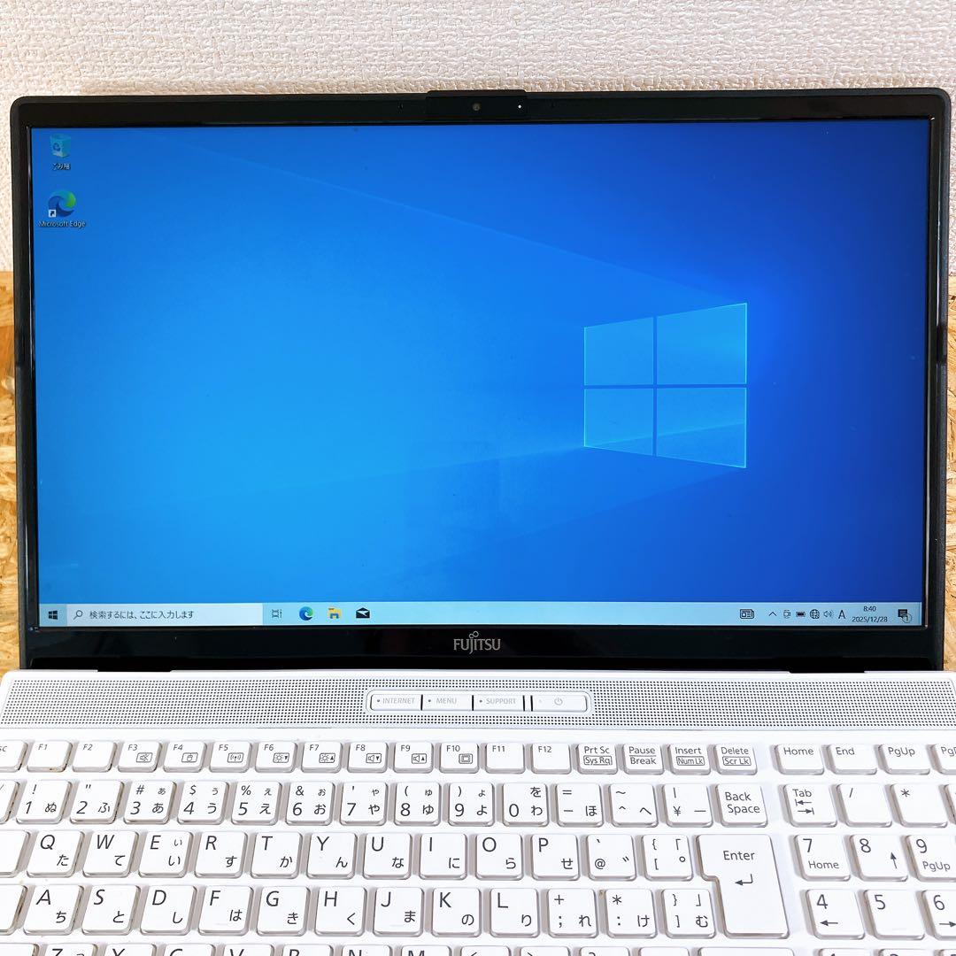 LIFEBOOK WAA/J1 Ryzen5 15.6型 DVD Win11