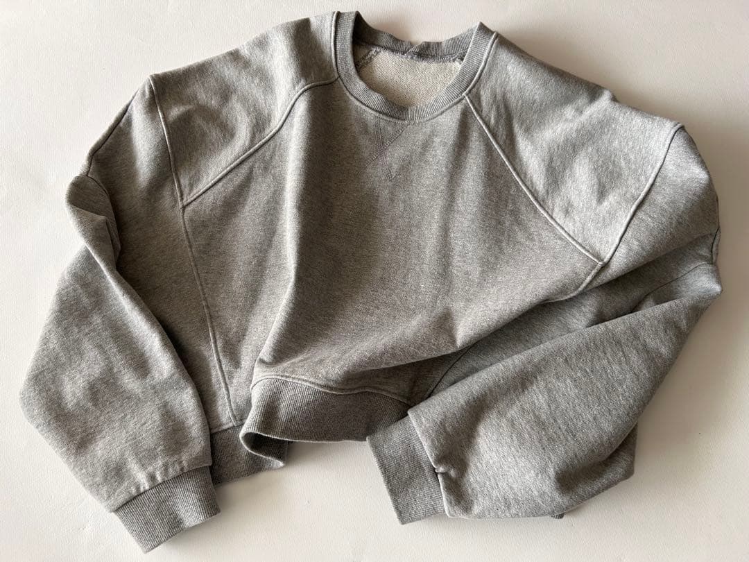 AMOMMA PUFF SLEEVE SWEAT 起毛なし スウェット