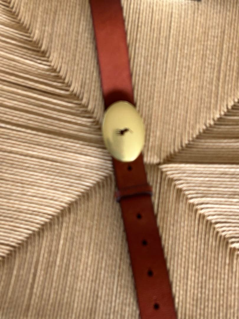 Ralph Lauren レザー ベルト ブラウン　未使用