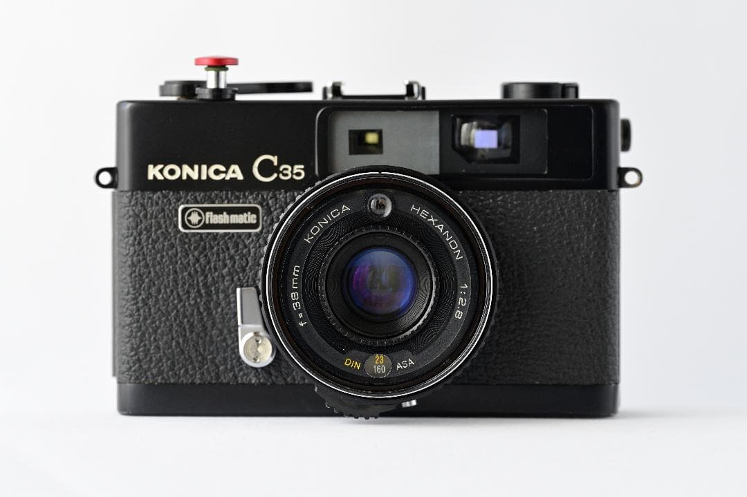 美品 KONICA C35 flashmatic 161249【整備・試写済】