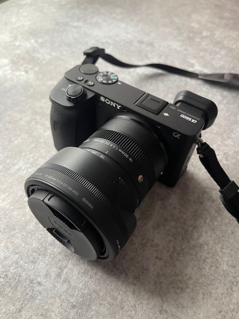 SONY α6600 ilce-a6600 ボディ 本体+SIGMA レンズ込み