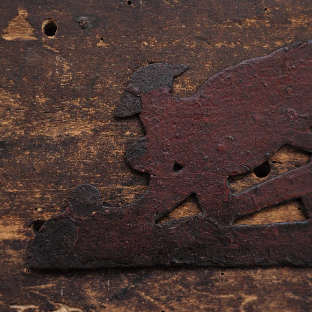 18世紀 オランダ 鉄製風見 / アンティーク1700年代 工芸 子羊 デルフト