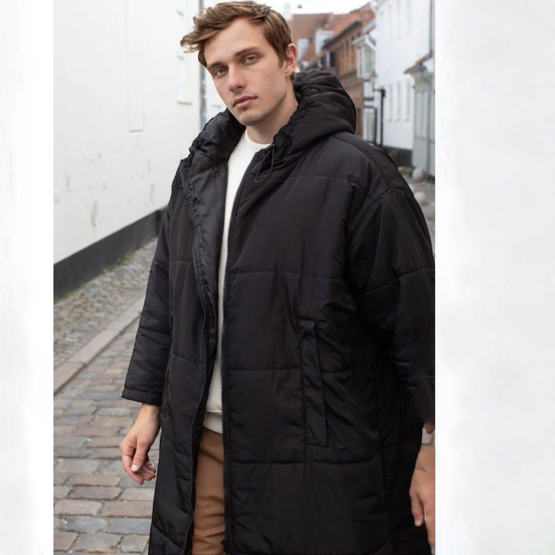 希少 防寒ベンチコート Sittingsuit デンマーク ブランド ブラック