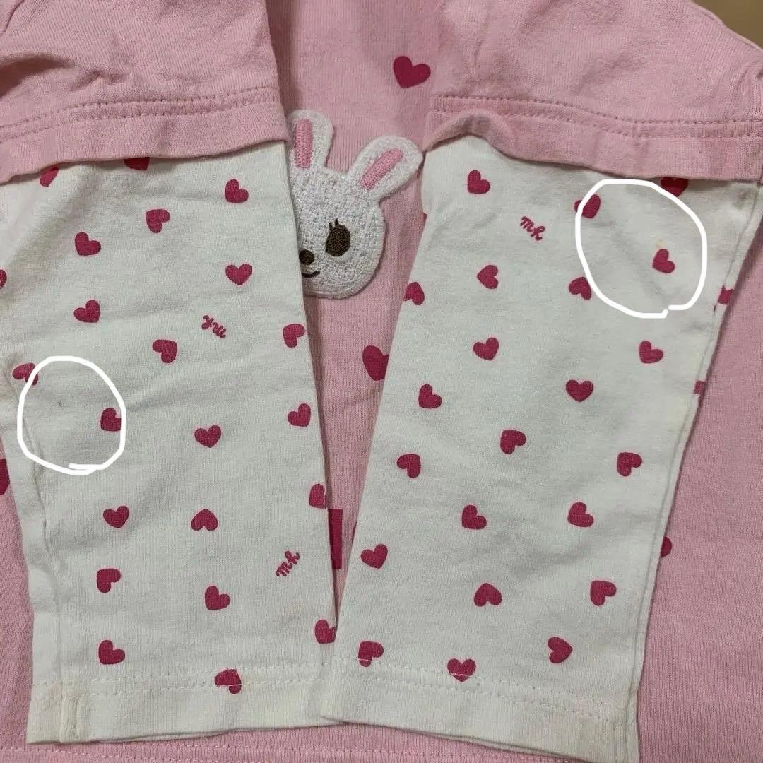 専用です。ミキハウス　長袖Tシャツ　サイズ80 女の子　まとめ売り