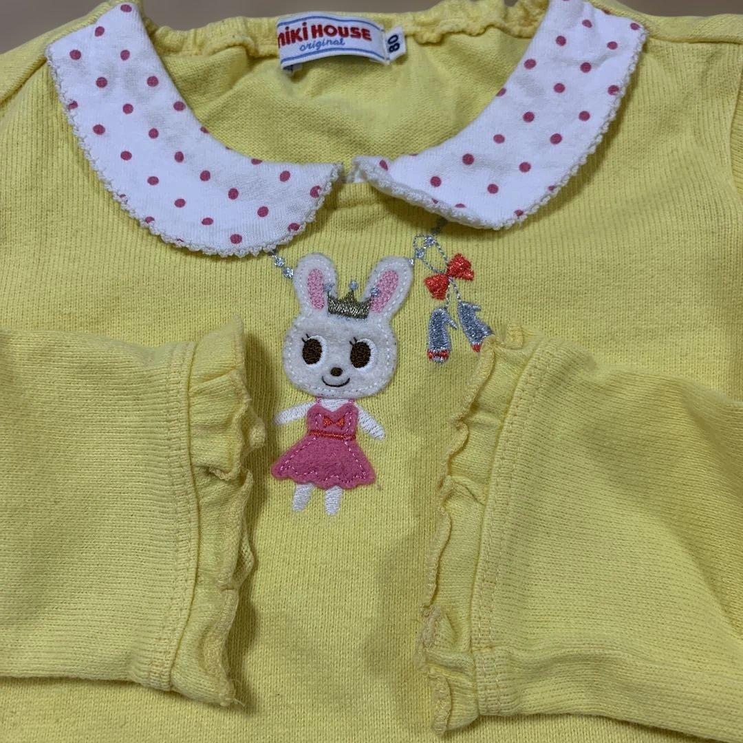 専用です。ミキハウス　長袖Tシャツ　サイズ80 女の子　まとめ売り