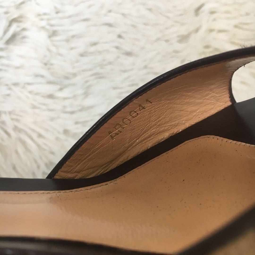 【極美品】ヴィトン ミュール ハイヒール ダミエ サンダル 24.5cm相当