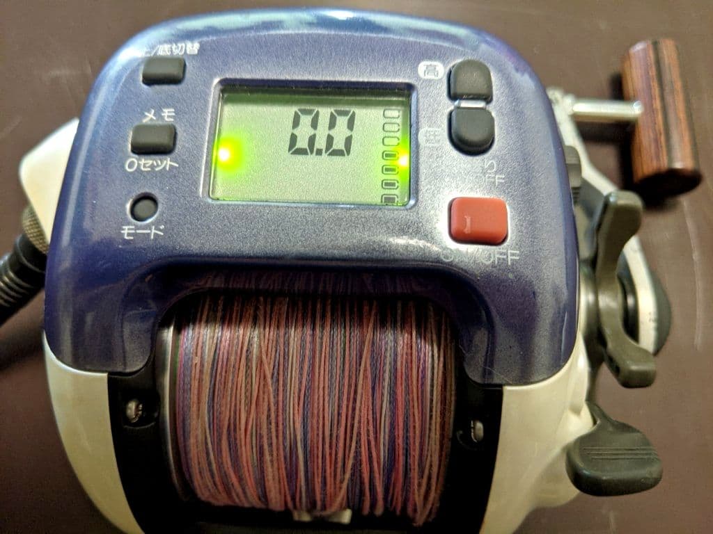 シマノ　電動丸3000EV【電動リール】【軽メンテ済み】【動作確認済み】