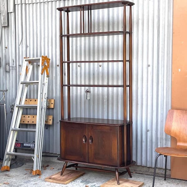 アーコール　ルームディバイダー　オープンラック　ブックシェルフ　棚　ERCOL