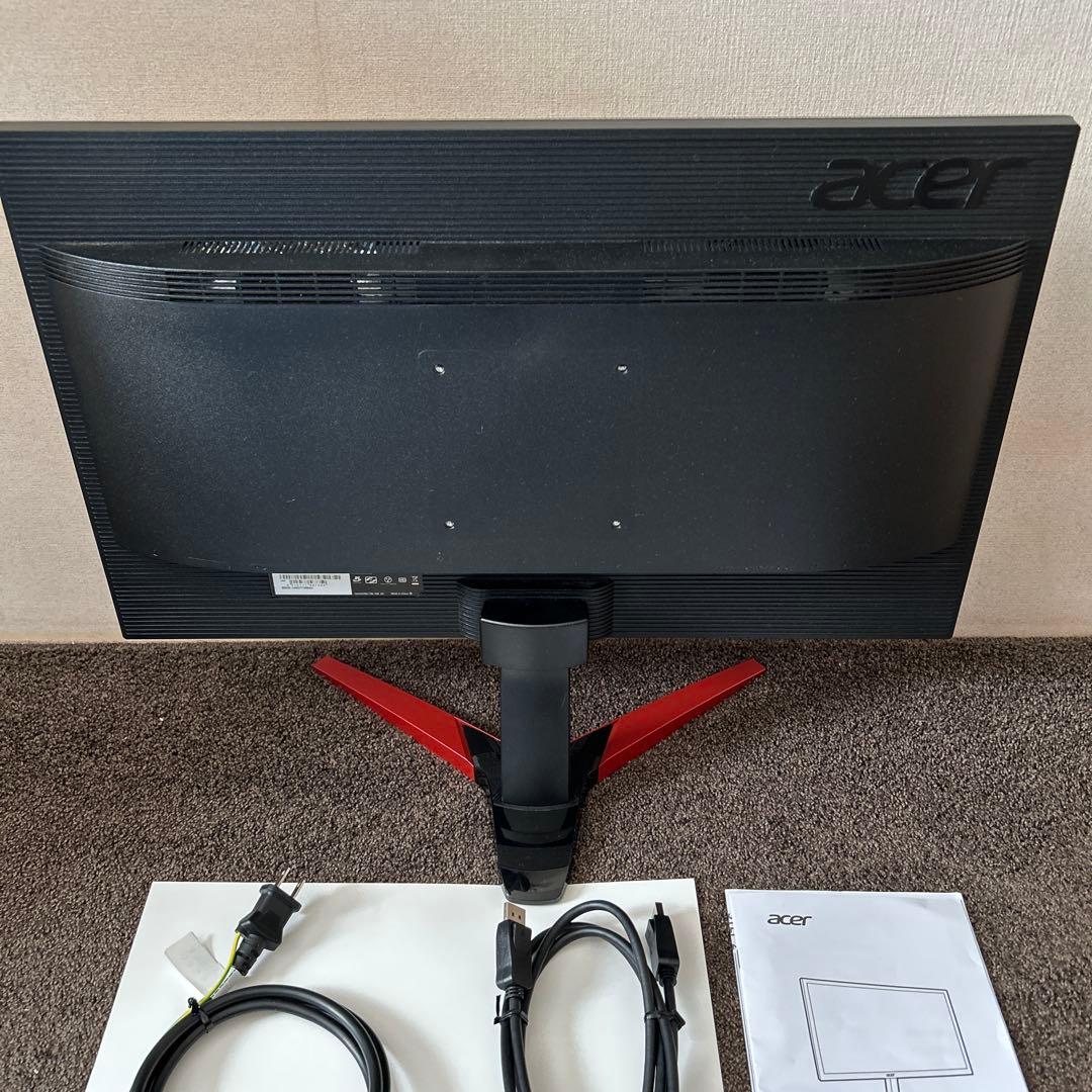 ゲーミングモニター　acer 165Hz KG241Q 23.6インチ