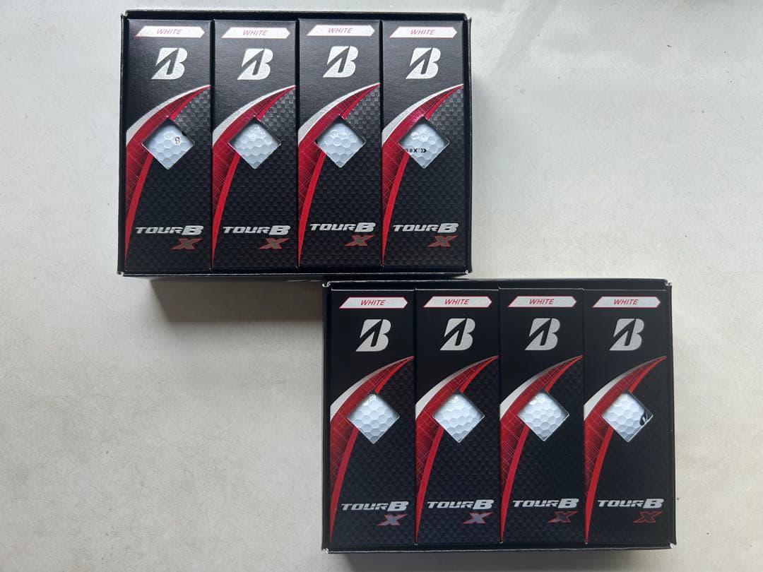 新品未使用　ブリヂストンゴルフボール　TOURBX 2ダースセット