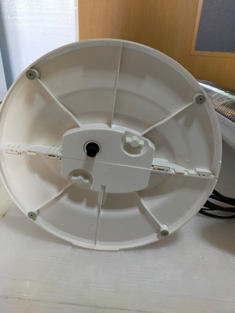 2台 コイズミ 電気ストーブ 900/450W ホワイト KKH-0922/W