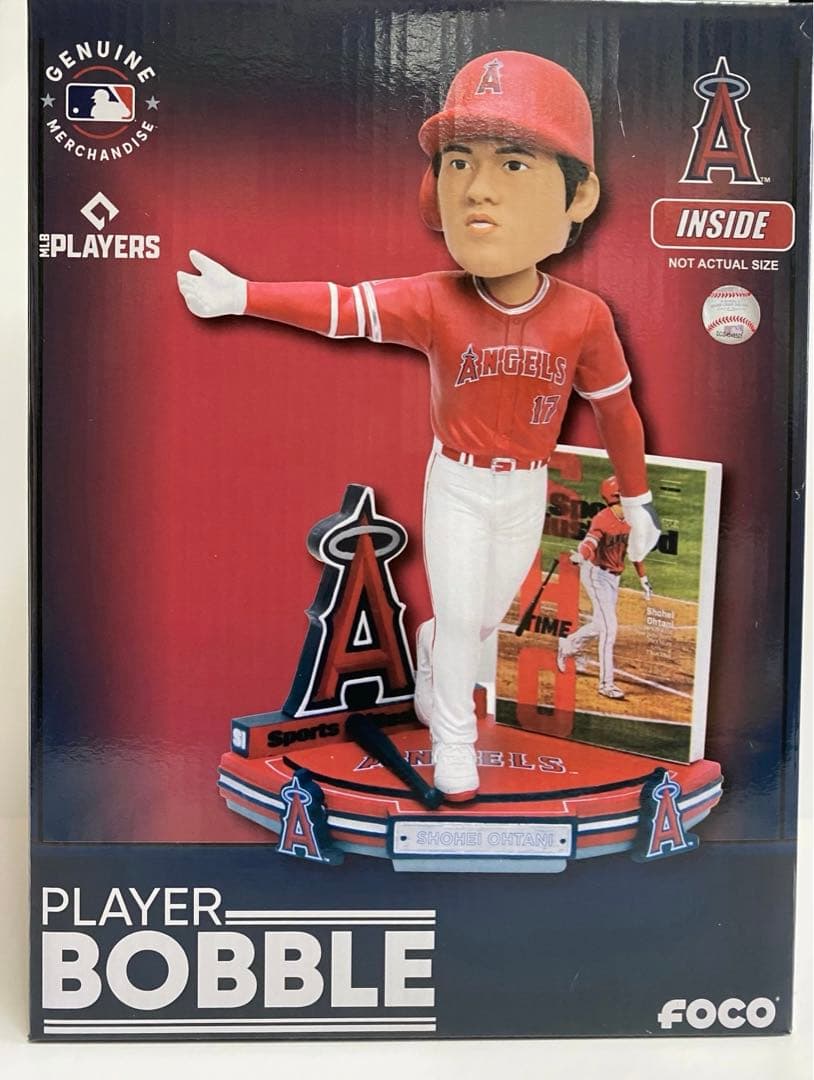 【大谷翔平】米表紙バッティングボブルヘッド 200個限定 新品