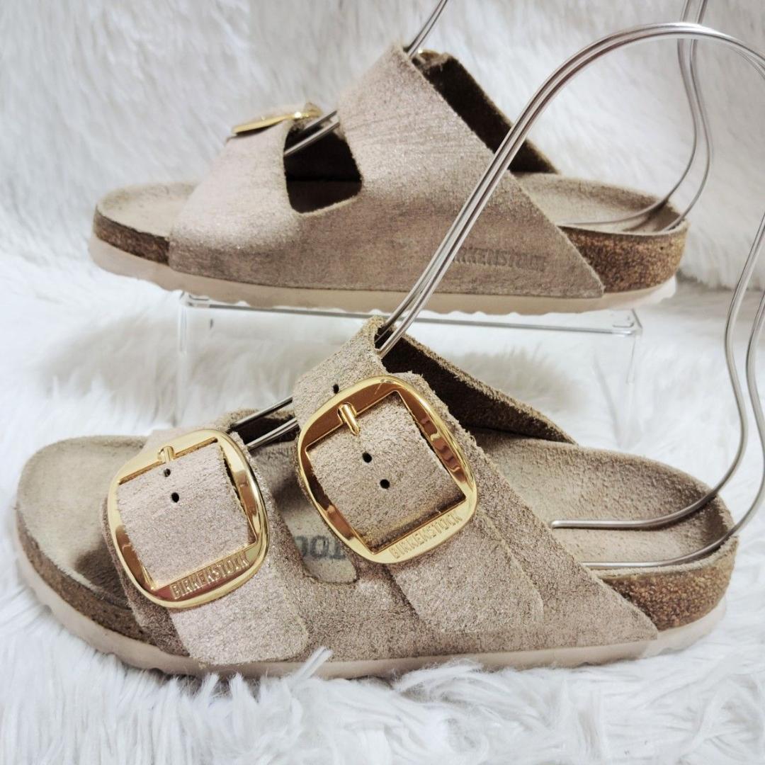 美品！ ビルケンシュトック アリゾナ ビッグバックル 金 35/22.5