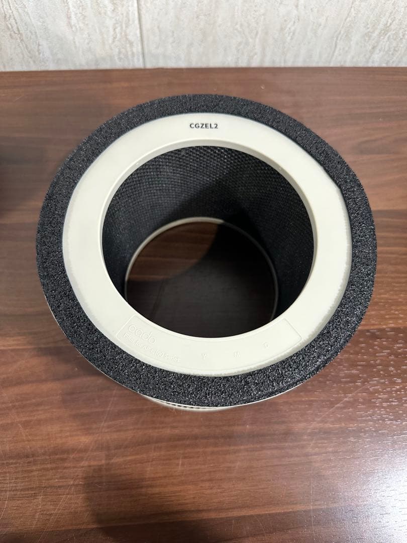 美品 cado カドー 除菌空気清浄機 LEAF（リーフ)クールグレー