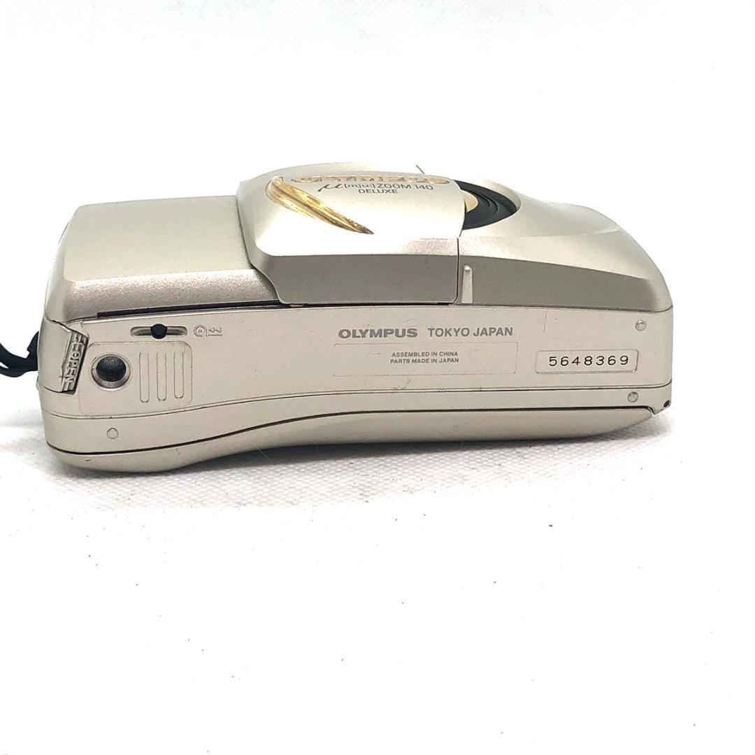 【C6190】OLYMPUS μ zoom 140 deluxe フイルムカメラ
