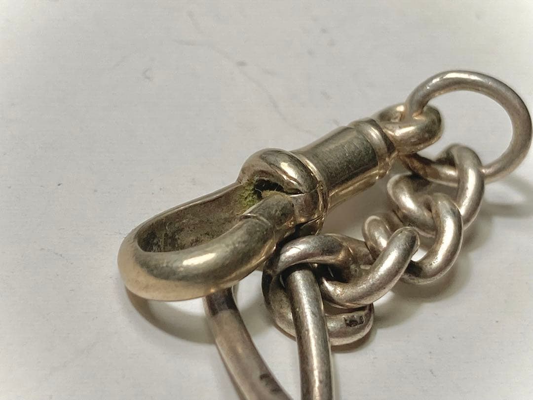 純銀製*アルバートチェーン *スターリングシルバー(925銀) アルバティーナ