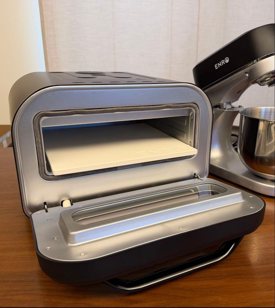 【2026年2月購入 使用1回】ENRO 電気式焼マスター 家電ピザ窯