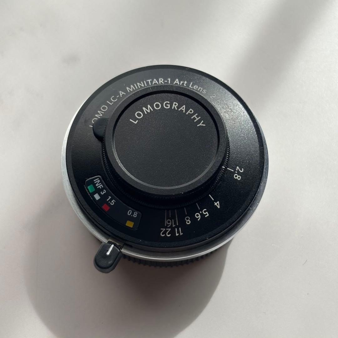 Lomo LC-A Minitar-1 2.8/32 Eマウントアダプター 付属