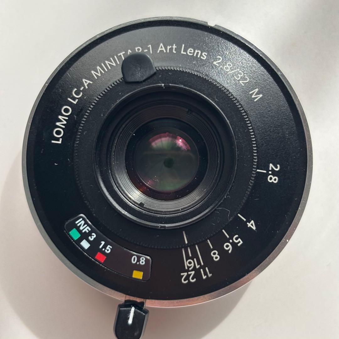 Lomo LC-A Minitar-1 2.8/32 Eマウントアダプター 付属
