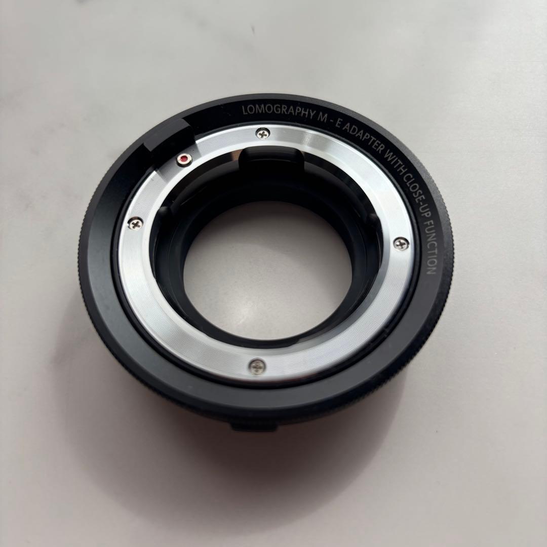 Lomo LC-A Minitar-1 2.8/32 Eマウントアダプター 付属