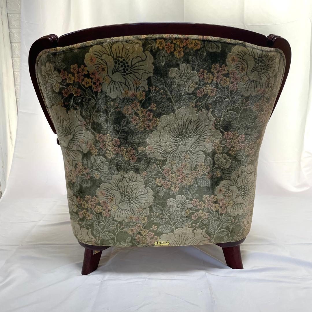 KARIMOKU/カリモク 家具 1人掛け ソファー リーン系 金華山張