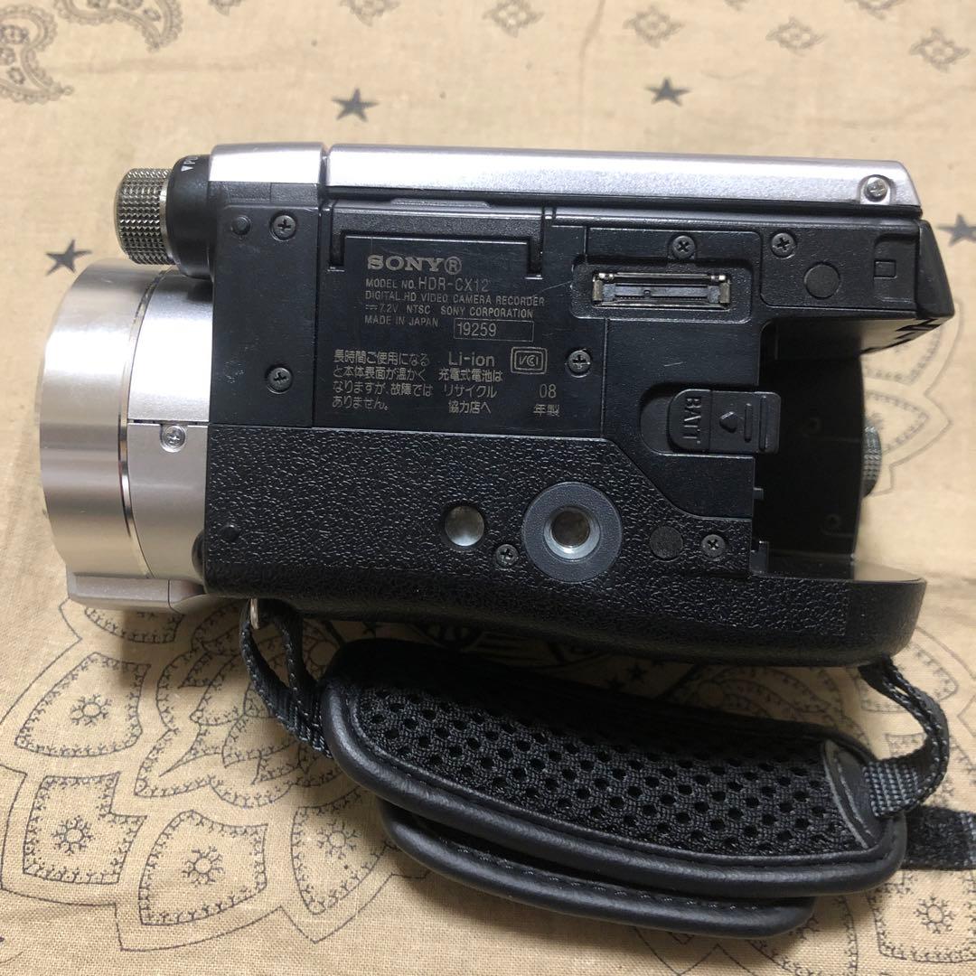美品 SONY HDR-CX12 ビデオカメラ