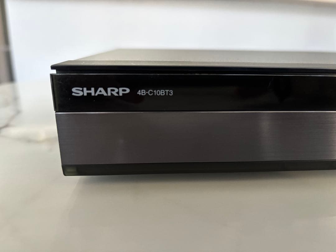 SHARP 4B-C10BT3 4Kブルーレイレコーダー