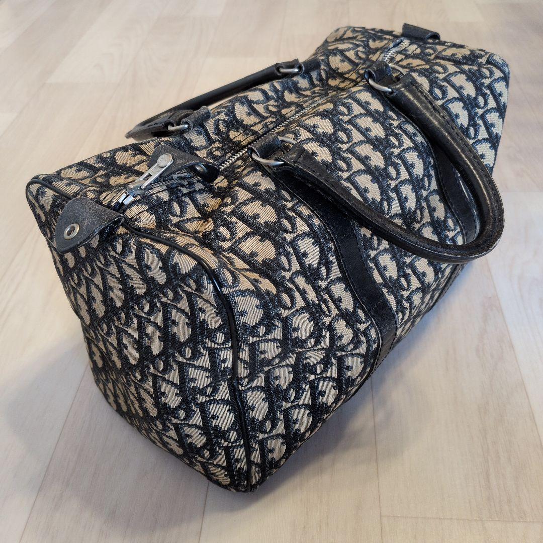 Christian Dior トロッター柄　ボストンバック